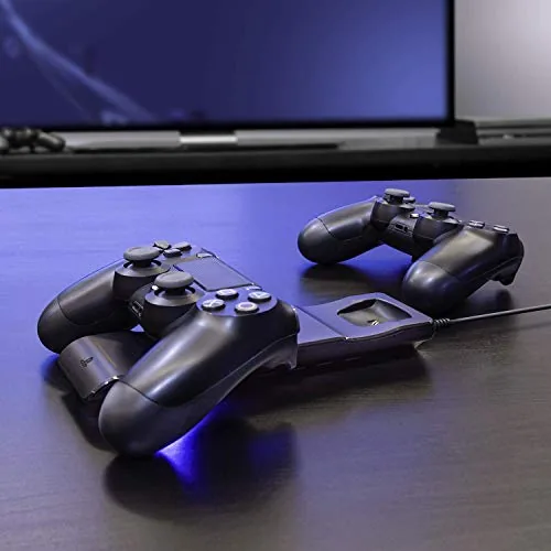 The magnetic dock compared beside a cable based charging hub