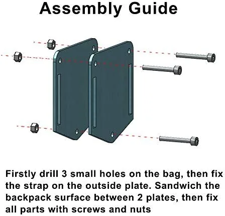 The lock mount compared beside a padded drone backpack and a hardshell case