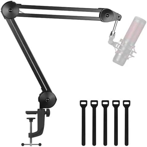 InnoGear Mic Arm Desk Mount Microphone Stand Boom Arm for Blue Yeti | For Review: Tested and Rated
