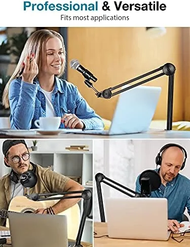 Testing the InnoGear Mic Arm Desk Mount Microphone Stand Boom Arm for over two weeks