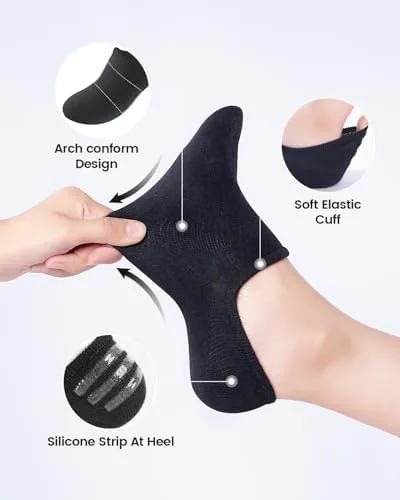 The IDEGG Women & Men No Show Low Cut Anti‑Slip Casual in real use