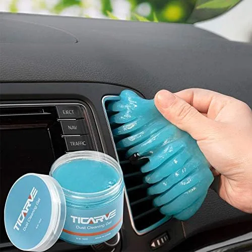 TICARVE Car Cleaning Gel Car Detail Tools Car Accessories Detailing Putty | Car Interior Review: Tested and Rated