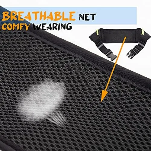 The USHAKE Slim Running Belt, Workout Fanny Pack for Men Women,Exercise compared in context