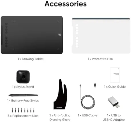 Testing the XPPen Updated Deco 01 V3 Drawing Tablet, 16384 Pressure Sensitivity over two weeks