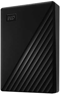 The WD 5TB My Passport, Portable External Hard Drive, Black, backup in real use