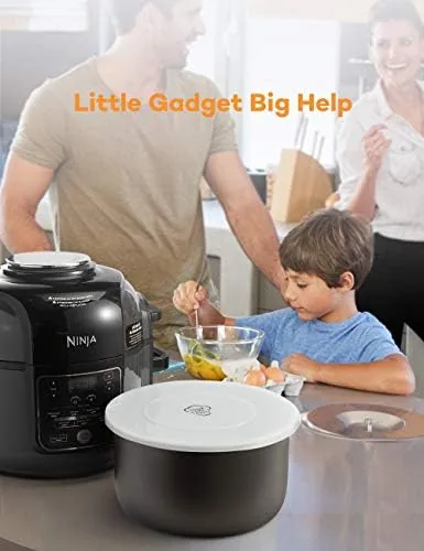 Testing the Goldlion Silicone Lid Inner Pot Cover Accessories Compatible with Ninja over two weeks
