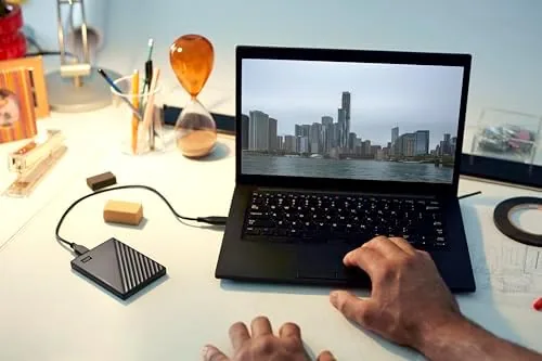 Testing the WD 2TB My Passport, Portable External Hard Drive, Black, backup over two weeks