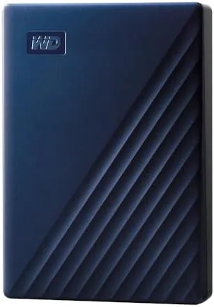 Overview of the WD 4TB My Passport for Mac, Navy, Portable External Hard