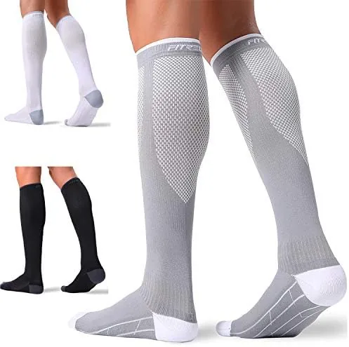 FITRELL 3 Pairs Compression Socks for Women and Men 20-30mmHg-Circulation Support Socks Review: Tested and Rated