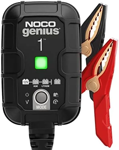 NOCO GENIUS1: 1A 6V/12V Smart Battery Charger - Automatic Maintainer, Trickle Charger & Desulfator Review: Tested and Rated