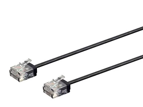 Monoprice Cat6 50ft Black Patch Cable UTP 32AWG 550MHz Pure Bare Copper Snagless RJ45 Review: Tested and Rated