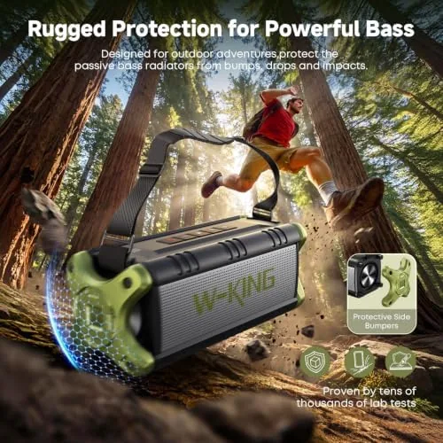 Another view of the Portable Speakers Bluetooth Wireless, 90W Max Loud Outdoor Speaker with