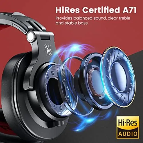 The OneOdio A71 Hi-Res Wired Over-Ear Studio Headphones for DJ, Mixing in real use