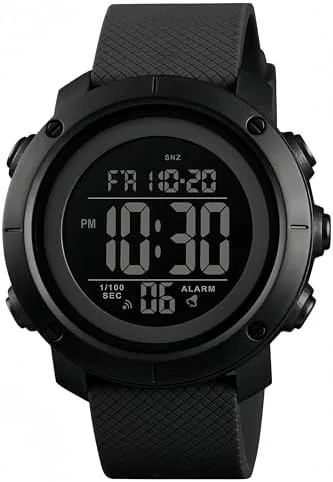 SNE Digital Watch Sports Waterproof Military Back Light Small Watch for Men Black 1426 Review: Tested and Rated