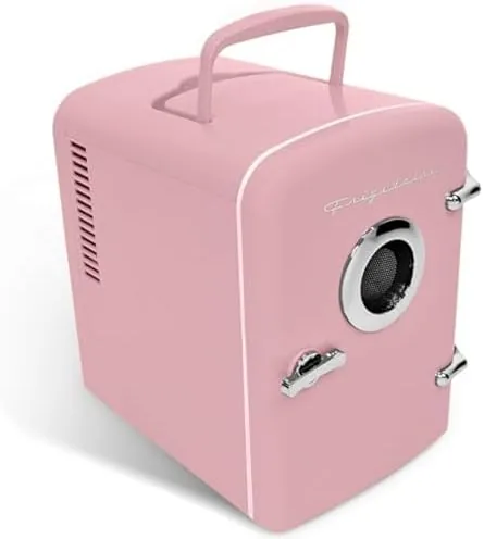 Frigidaire Retro Mini Compact Beverage Cooler, Great for Keeping Office Lunch Cool! (Built-in Bluetooth Review: Tested and Rated