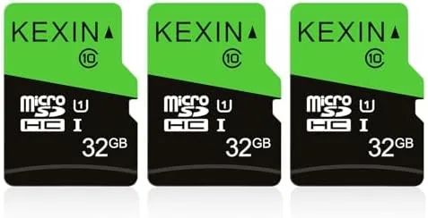 Overview of the KEXIN 3 Pack 32GB Micro SD Card Memory Card MicroSDHC