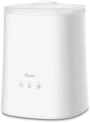 Crane Top Fill Ultrasonic Cool Mist Humidifier for Bedroom and Large Rooms, 1.2 Gallon Review: Tested and Rated