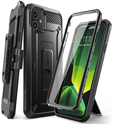 SUPCASE for iPhone 11 Case (6.1 inch) with Screen Protector, Black | Built-in Kickstand Review: Tested and Rated