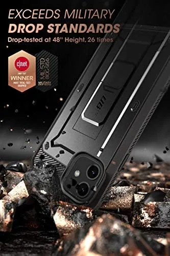Close look at the SUPCASE for iPhone 11 Case (6.1 inch) with Screen Protector build quality