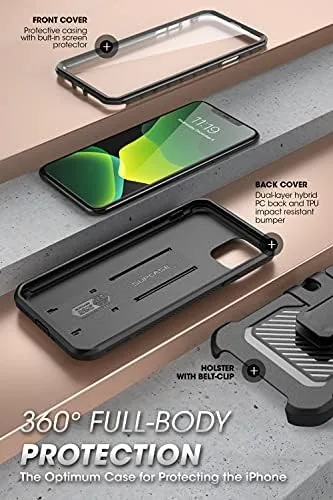 The SUPCASE for iPhone 11 Case (6.1 inch) with Screen Protector in real use