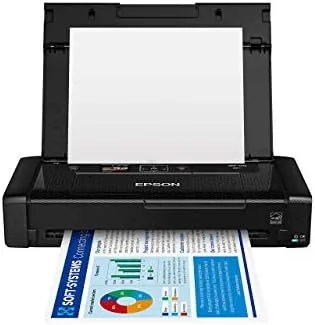 Epson Workforce WF-110 Wireless Color Mobile Printer,White, Small,Black | Portable wireless color printing; up Review: Tested and Rated
