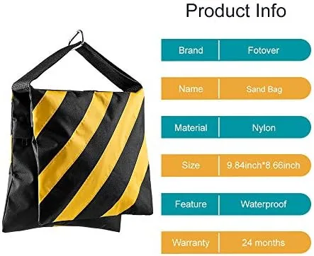 Close look at the Sand Bag Photography Studio Video Heavy Duty Sandbag Saddlebag for build quality