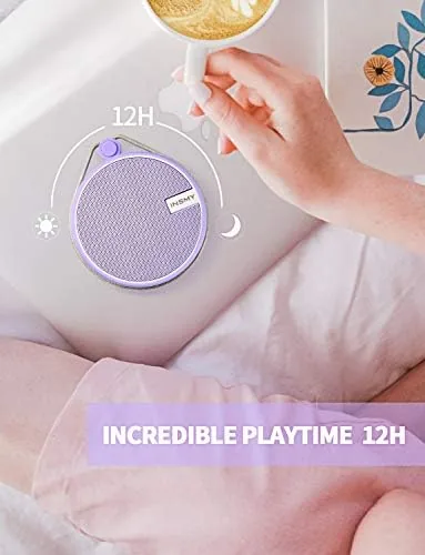 Detail shot of the INSMY C12 IP67 Waterproof Shower Bluetooth Speakers Portable Small Speaker features