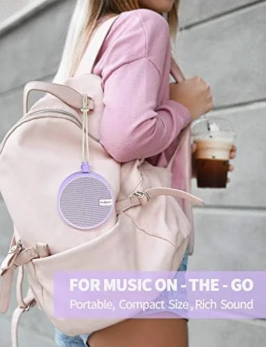 The INSMY C12 IP67 Waterproof Shower Bluetooth Speakers Portable Small Speaker in real use