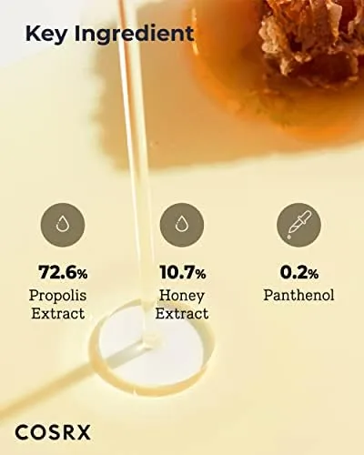 The COSRX 72% Propolis Honey Toner, 3x Increase In Moisture Level in real use