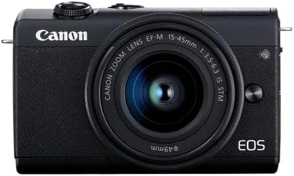 Overview of the Canon EOS M200 Compact Mirrorless Digital Vlogging Camera with EF-M