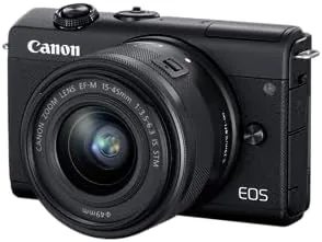 Close look at the Canon EOS M200 Compact Mirrorless Digital Vlogging Camera with EF-M build quality