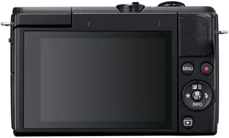 Another view of the Canon EOS M200 Compact Mirrorless Digital Vlogging Camera with EF-M