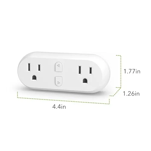 Testing the HBN Dual Smart Plug,WiFi Socket Plug Timer Work with Smart over two weeks