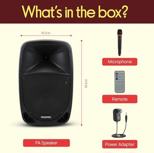 Testing the Pyle PSBT105A - 1000W Portable Bluetooth PA Speaker, 10'' Subwoofer over two weeks