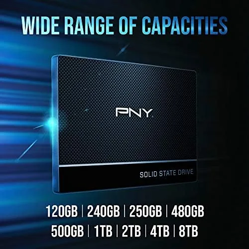 Older laptop opened with the PNY CS900 installed and booting