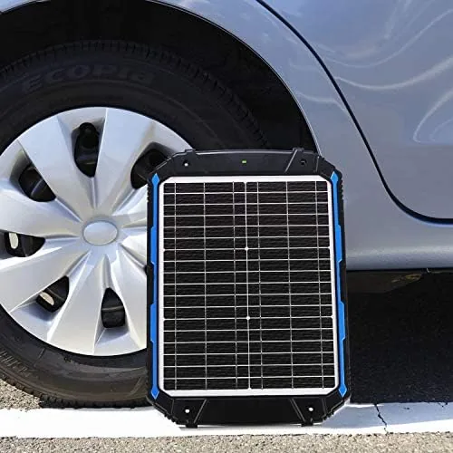 Testing the SUNER POWER 20W 12V Solar Battery Trickle Charger & Maintainer over two weeks