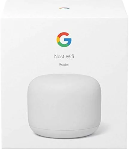 A video call staying connected while walking from the living room into a bedroom with the Nest Wifi