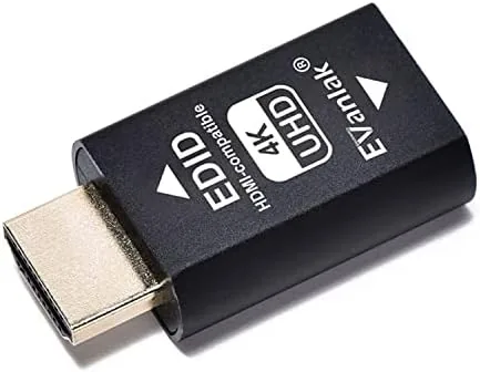 Overview of the Hdmi Edid Emulator Passthrough 3rd Generrtion Premium Aluminum Eliminated Emulator