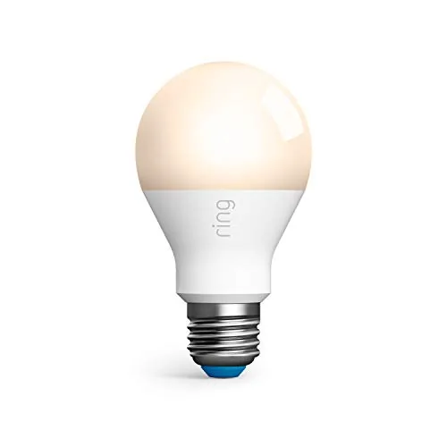 Close look at the Ring A19 Smart LED Bulb ,  Energy-efficient with 800 lumens build quality