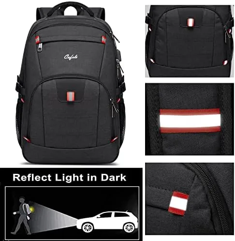 The CAFELE Backpack,17.3 Inch Women's Laptop Backpack,Purse Work Bag,Casual Daypack, Quilted compared in context
