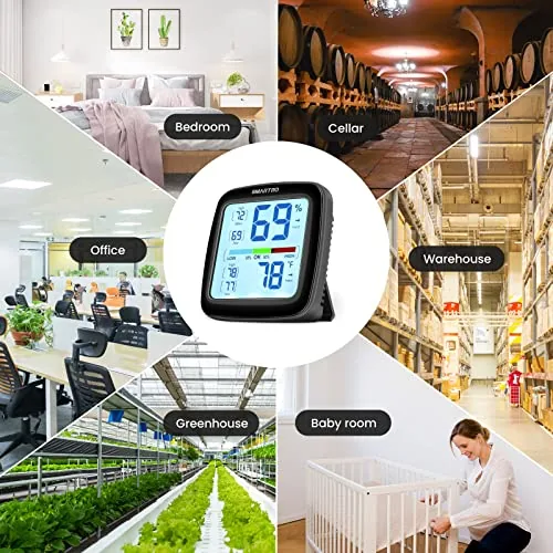Another view of the SC42 Professional Digital Hygrometer Indoor Room Thermometer | Humidity Gauge