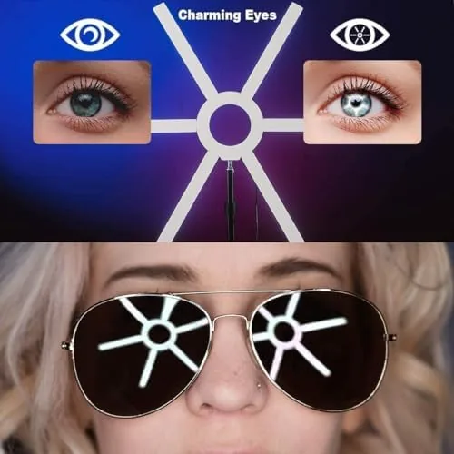 The GVM Great Video Maker 600S LED Ring Light, 90W Dimmable in real use