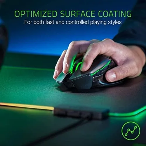 Testing the Razer Firefly Hard V2 RGB Gaming Mousepad, Customizable Chroma Lighting over two weeks