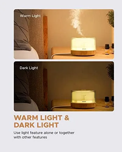 The muson Essential Oil Diffuser Sound Machine Combo Diffuser for Aromatherapy in real use