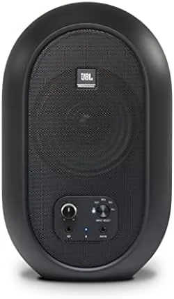 Another view of the JBL Professional 1 Series 104-BT Compact Desktop Reference Monitors with