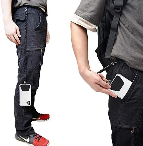 Testing the Doormoon Phone Lanyard Tether with Patch, Universal Stretchy Straps and over two weeks