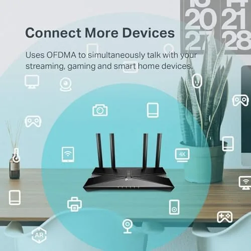 Archer AX10 compared with a WiFi 5 router and an AX3000 model