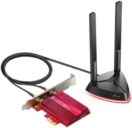 TP-Link WiFi 6 PCIe WiFi Card for PC, AX3000 Dual Band with Magnetized Base Review: Tested and Rated