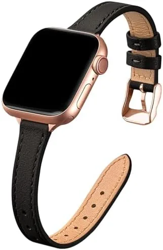 STIROLL Slim Leather Apple Watch Band Review: An Elegant Strap for Small Wrists