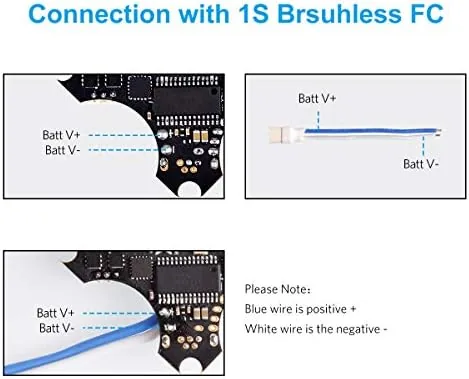 Close look at the BETAFPV 6pcs BT2.0 Connector 55mm 22AWG FPV Male Cable for build quality